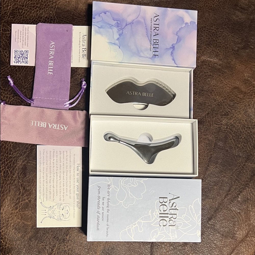 Silver Facial Massager
